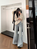 High Waist Flare Wide Leg Jeans - product specs 2